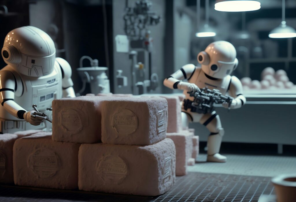 two robots working together | Setting your business up for IT automation success