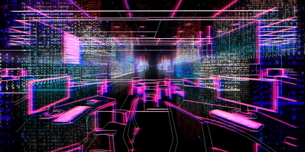 abstract AI image