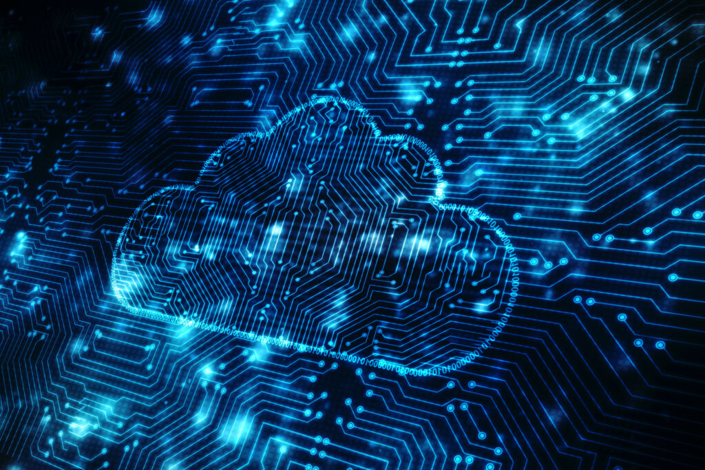 stock image of a cloud | Protera AWS Azure
